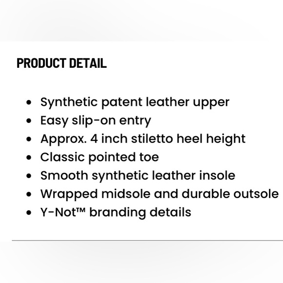 Women’s Y-not? Red scheme pumps. - Picture 13 of 13